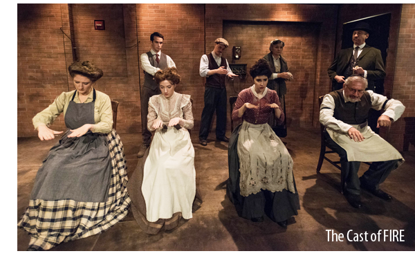 Debra Whitfield stage play Fire at Theatre 54